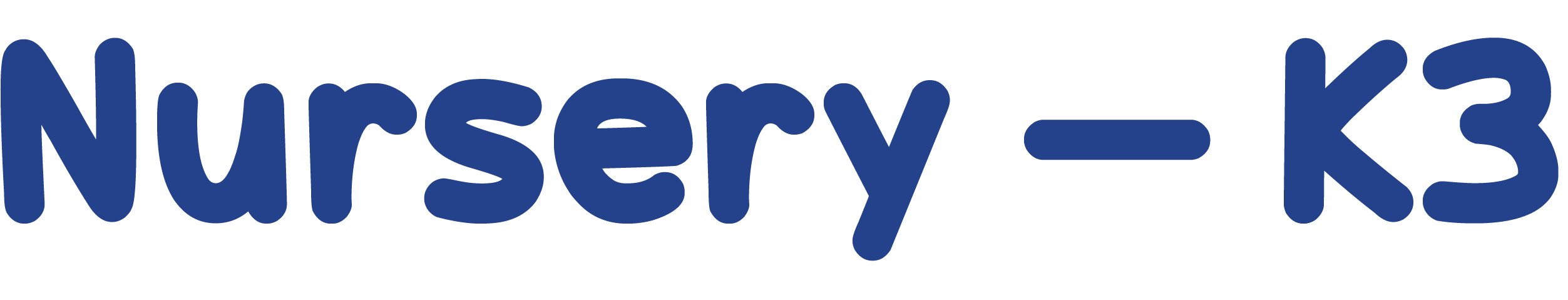 Nursery — K3 Program